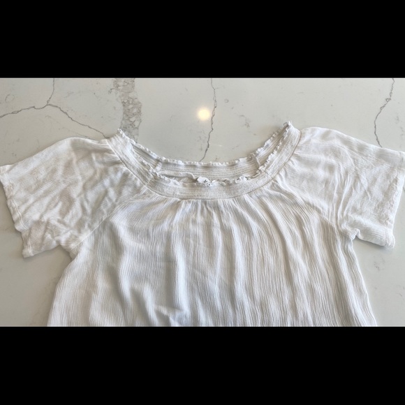 Linen Maternity Top - Picture 3 of 3